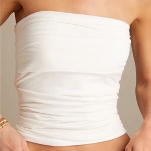 Lucky Brand Ivory Strapless Top